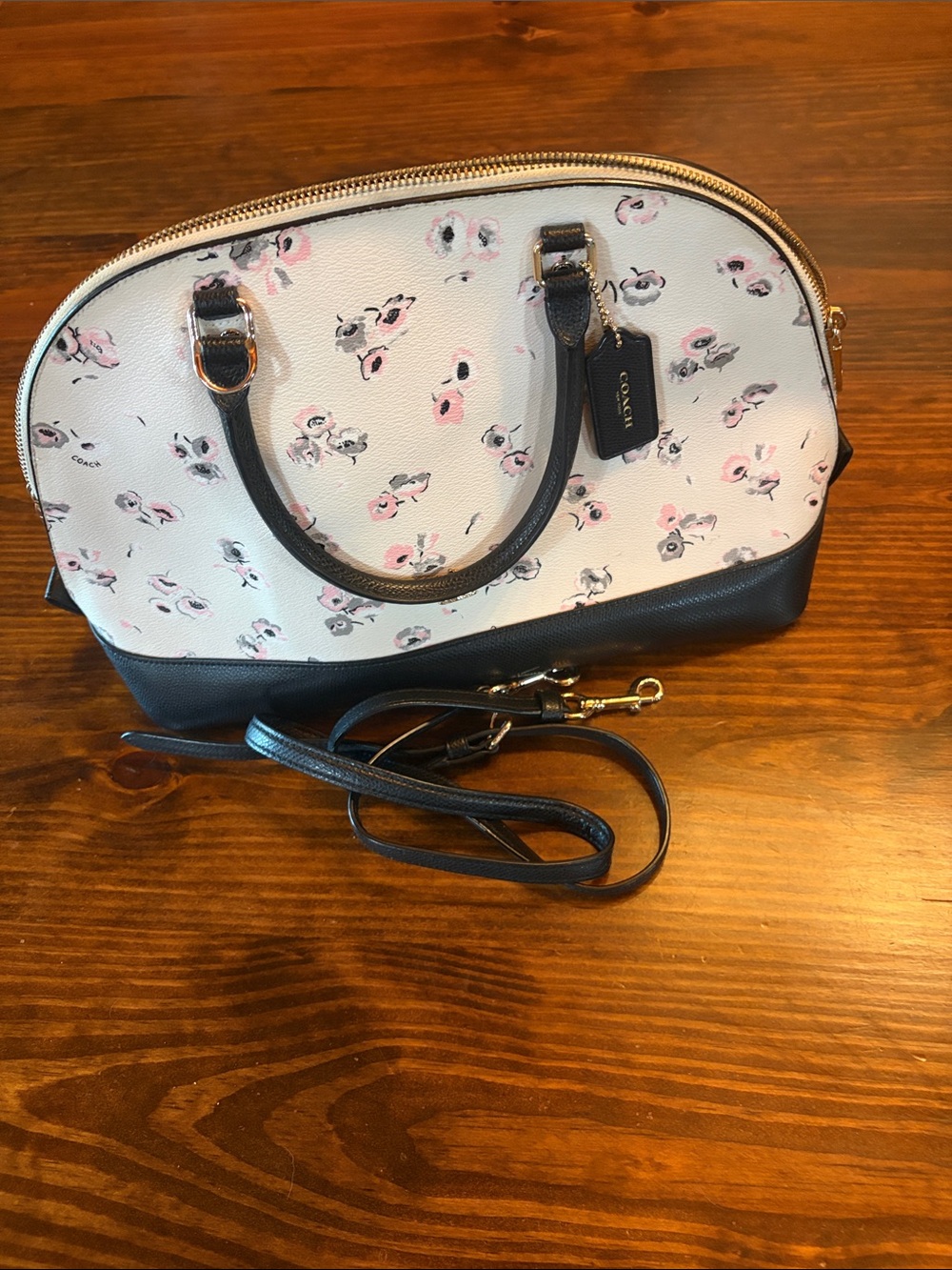 Coach Floral Sierra Satchel